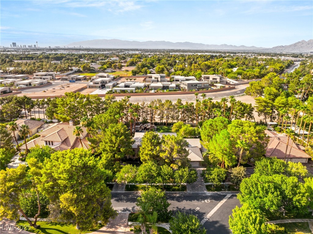 105 Quail Run Road Henderson, NV 89014 - Photo 82 of 88 Aerial view of residential area featuring mountain