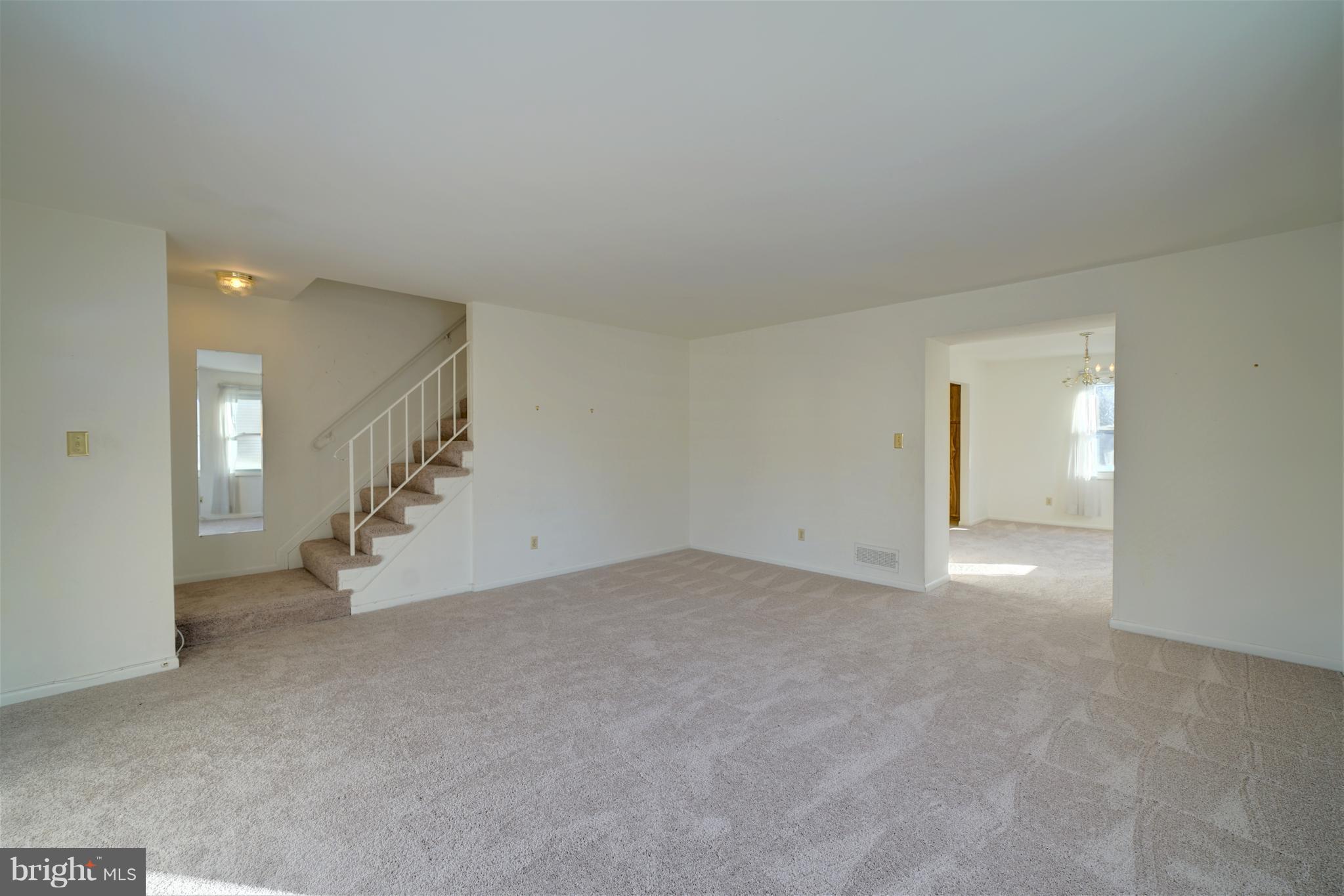 9923 Maidbrook Road Baltimore, MD 21234 - Photo 6 of 30 Living Room to dining room with separation