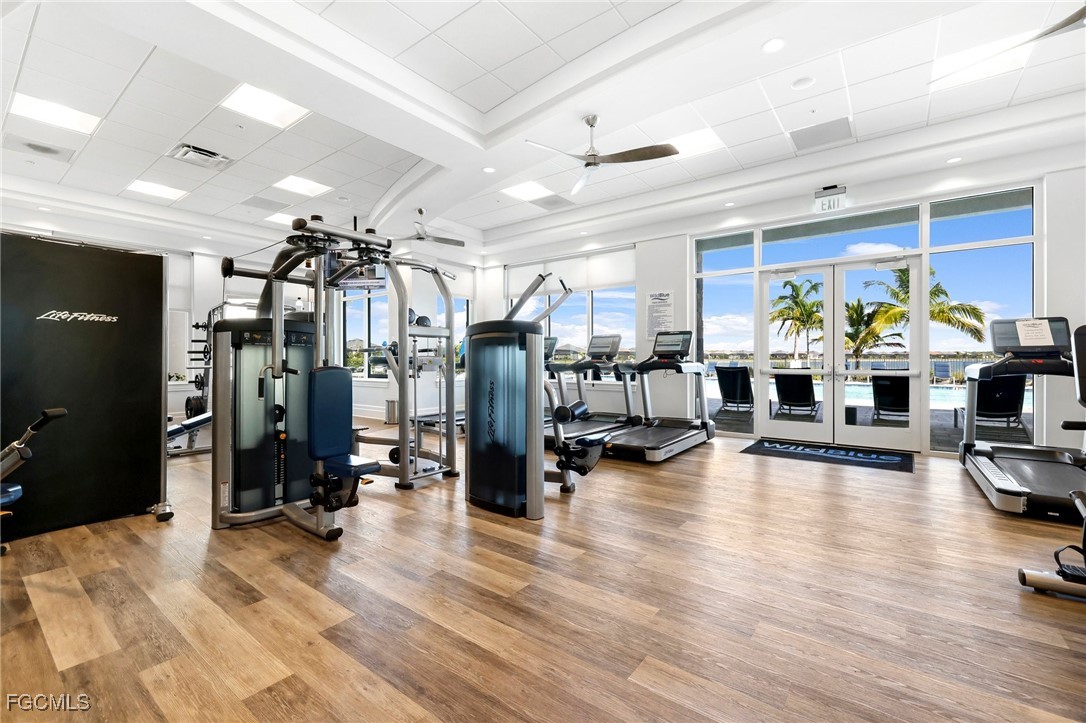 13670 Blue Bay Circle Fort Myers, FL 33913 - Photo 43 of 50 a view of a room with gym equipment