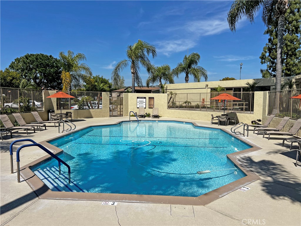 1352 Silver Lake Place, Unit 87 Brea, CA 92821 - Photo 45 of 51 swimming pool view with a sitting space