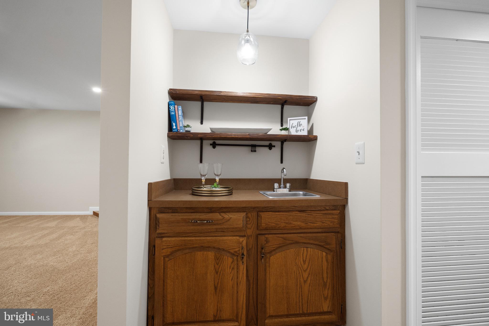 8943 Park Forest Drive Springfield, VA 22152 - Photo 62 of 74 Wet bar adds convenience