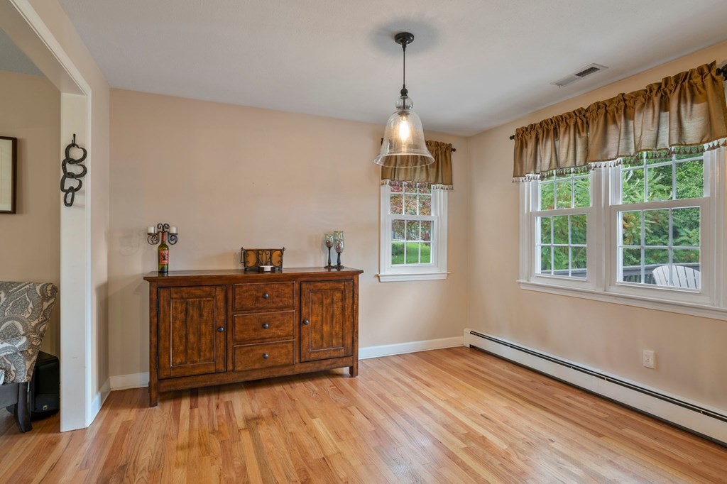 749 Wells Road Wethersfield, CT 06109 - Photo 9 of 42 a view of empty room with wooden floor and fan
