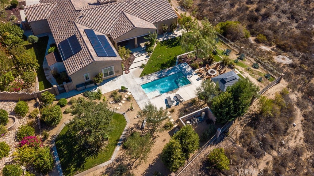845 Alpine Meadows Lane Riverside, CA 92506 - Photo 8 of 57 an aerial view of residential houses with outdoor space