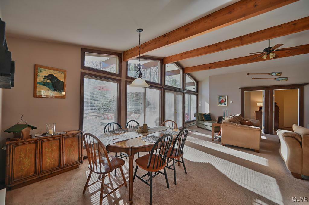 11 Hemlock Path Jim Thorpe, PA 18229 - Photo 10 of 36 a view of a dining room with furniture window and outside view