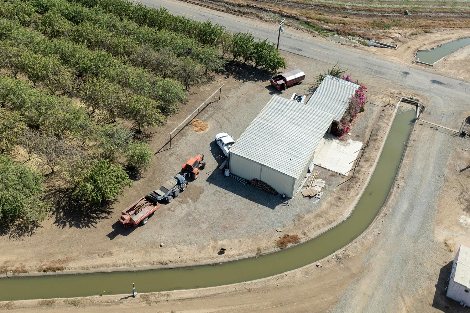 24 Armstrong Road Crows Landing, CA 95313 - Photo 14 of 24 an aerial view of a house with a yard