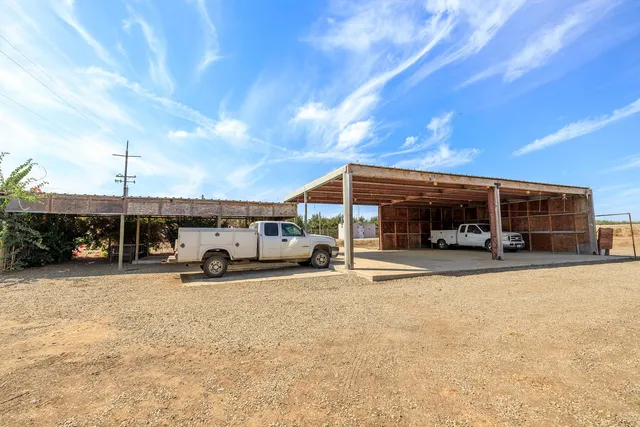 a car parked in front of a house