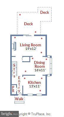 11449 Encore Drive Silver Spring, MD 20901 - Photo 29 of 30 Main Level Floor Plan