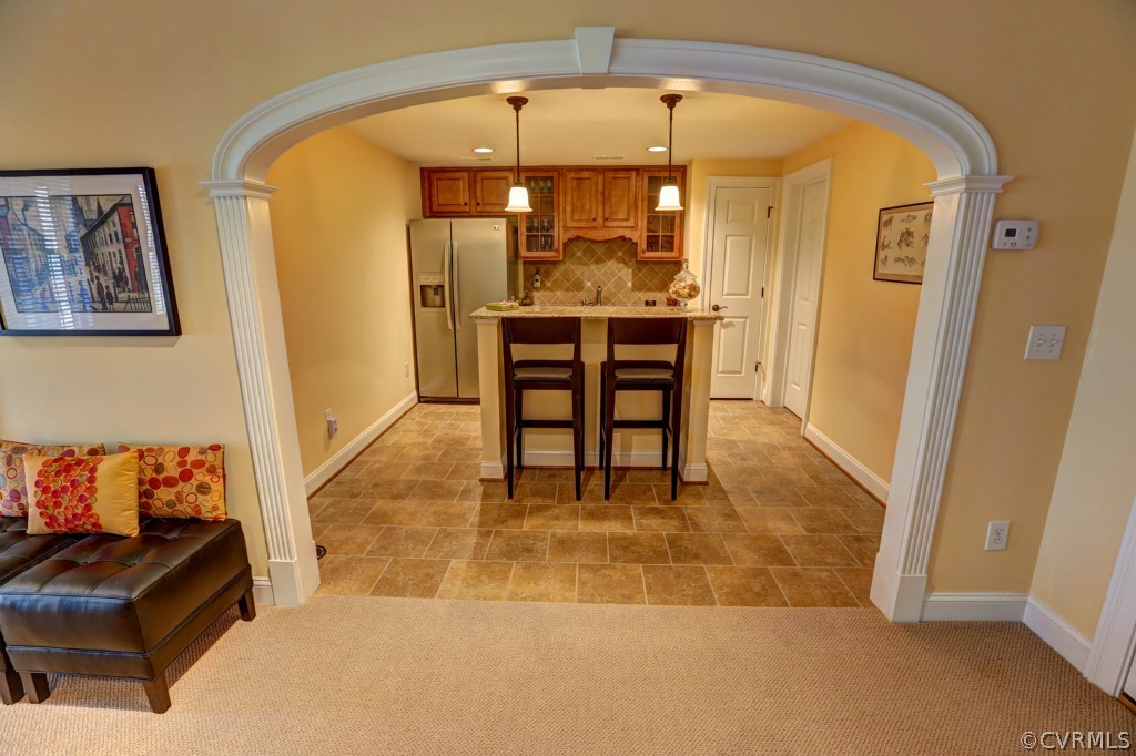 3724 Bircham Loop Midlothian, VA 23113 - Photo 24 of 24 a view of kitchen and dining room with wooden floor