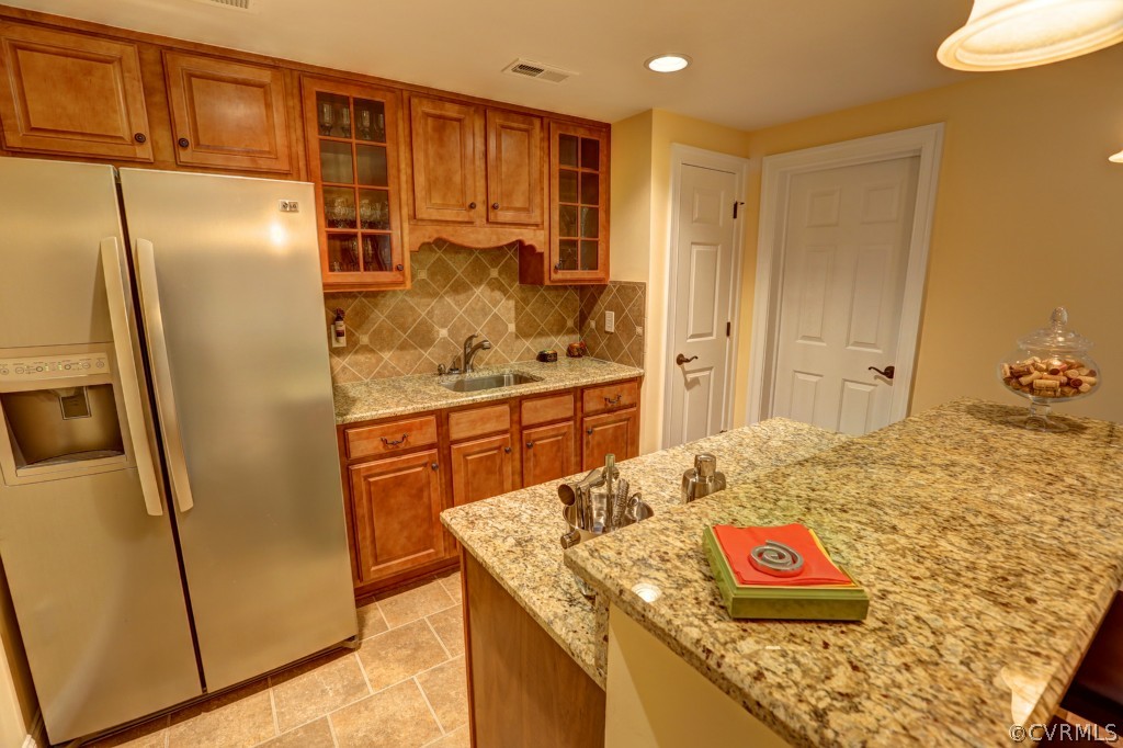 3724 Bircham Loop Midlothian, VA 23113 - Photo 10 of 24 a kitchen with stainless steel appliances granite countertop a refrigerator and a stove