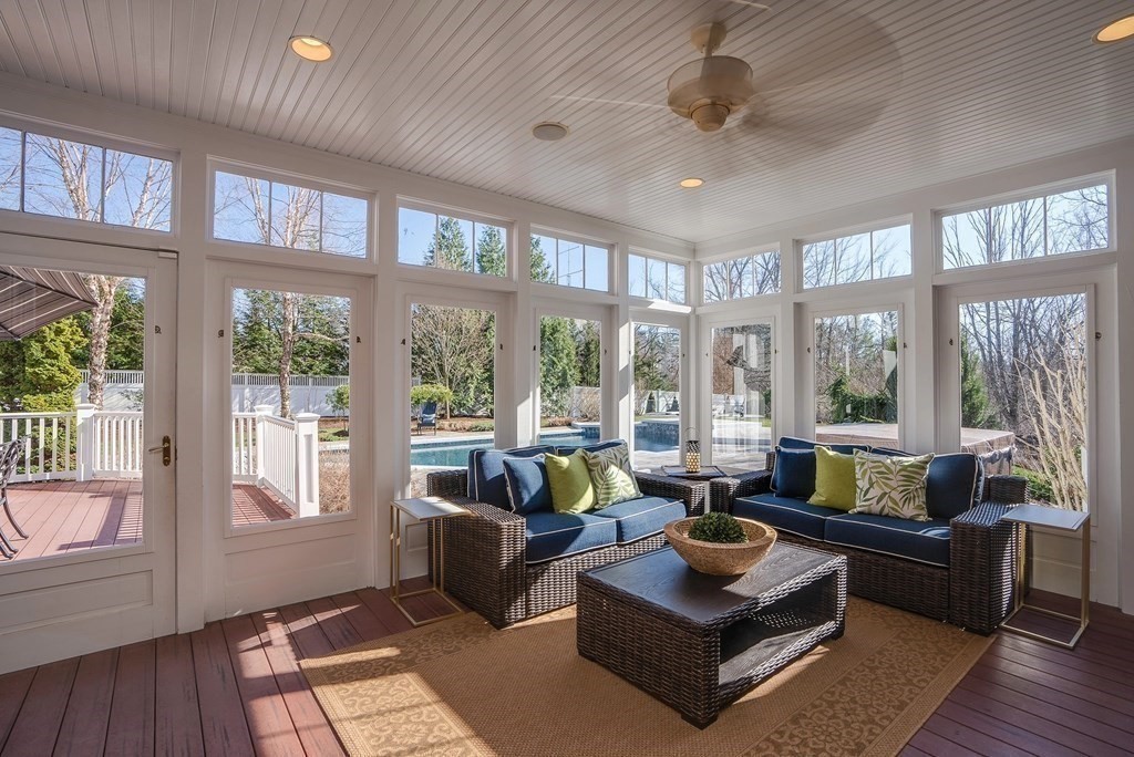 6 High Meadow Road Andover, MA 01810 - Photo 18 of 41 a living room with furniture and a large window