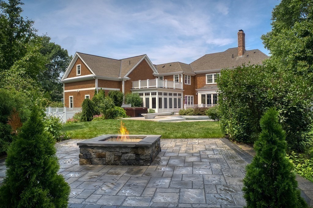 6 High Meadow Road Andover, MA 01810 - Photo 2 of 41 a view of a house with a yard