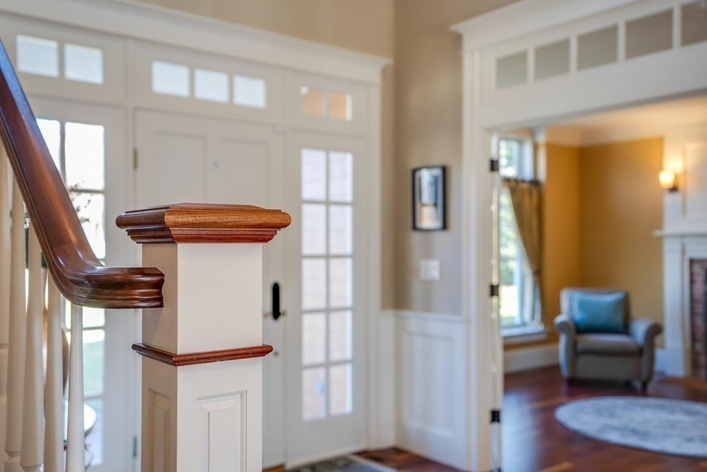 6 High Meadow Road Andover, MA 01810 - Photo 25 of 41 a front view of a house with outdoor seating