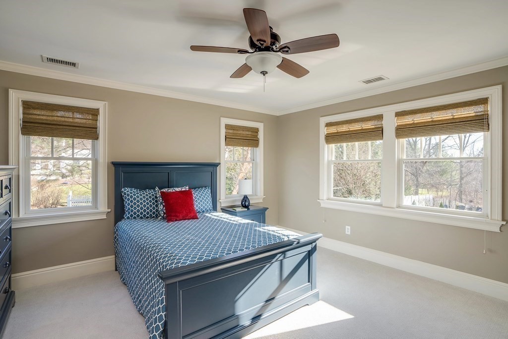 6 High Meadow Road Andover, MA 01810 - Photo 34 of 41 a bedroom with a bed and a window
