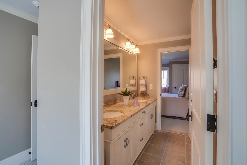 6 High Meadow Road Andover, MA 01810 - Photo 35 of 41 a view of a bathroom with tub and sink