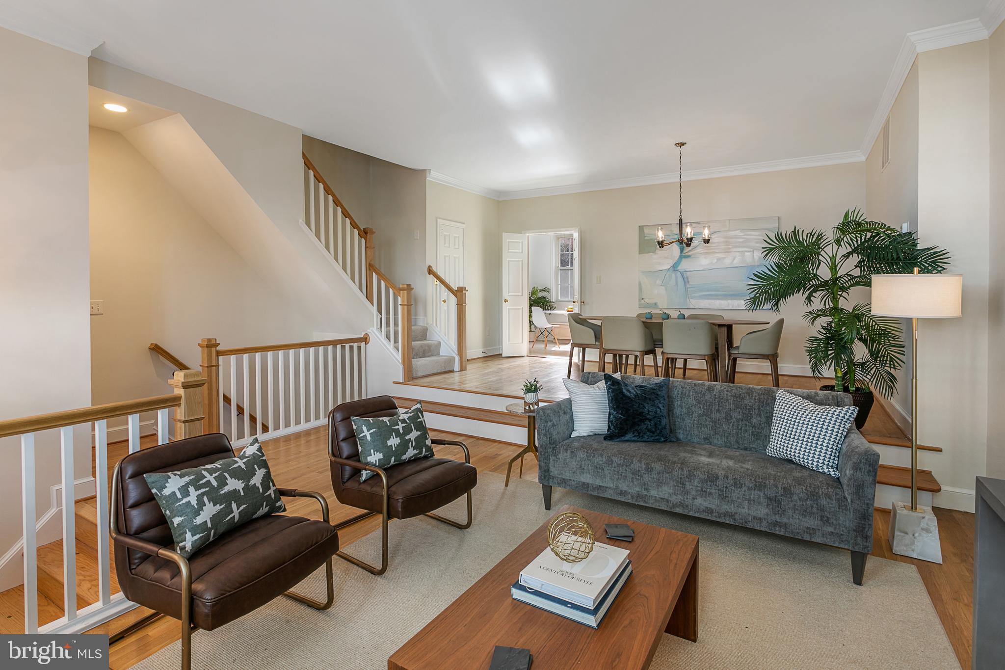 3548 Reservoir Road Northwest Washington, DC 20007 - Photo 28 of 29 Open Floor Plan