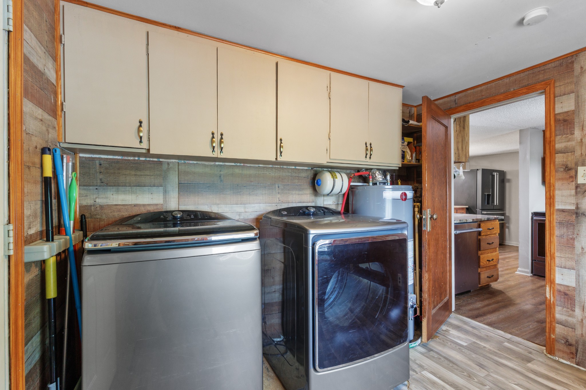 494 Lovejoy Road Sparta, TN 38583 - Photo 32 of 54 a kitchen with stainless steel appliances granite countertop a stove a sink and a refrigerator
