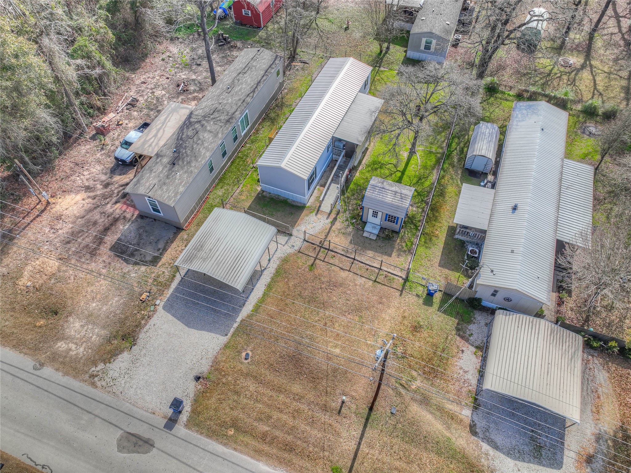 138 Pecan Onalaska, TX 77360 - Photo 28 of 33 an aerial view of a house with a yard
