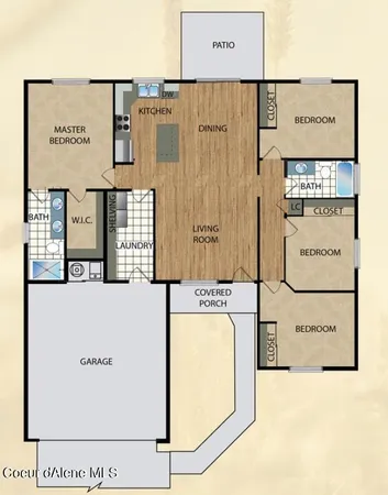 $469,900 | Lt 8-blk1 East Valley Street South, Oldtown, ID 83822