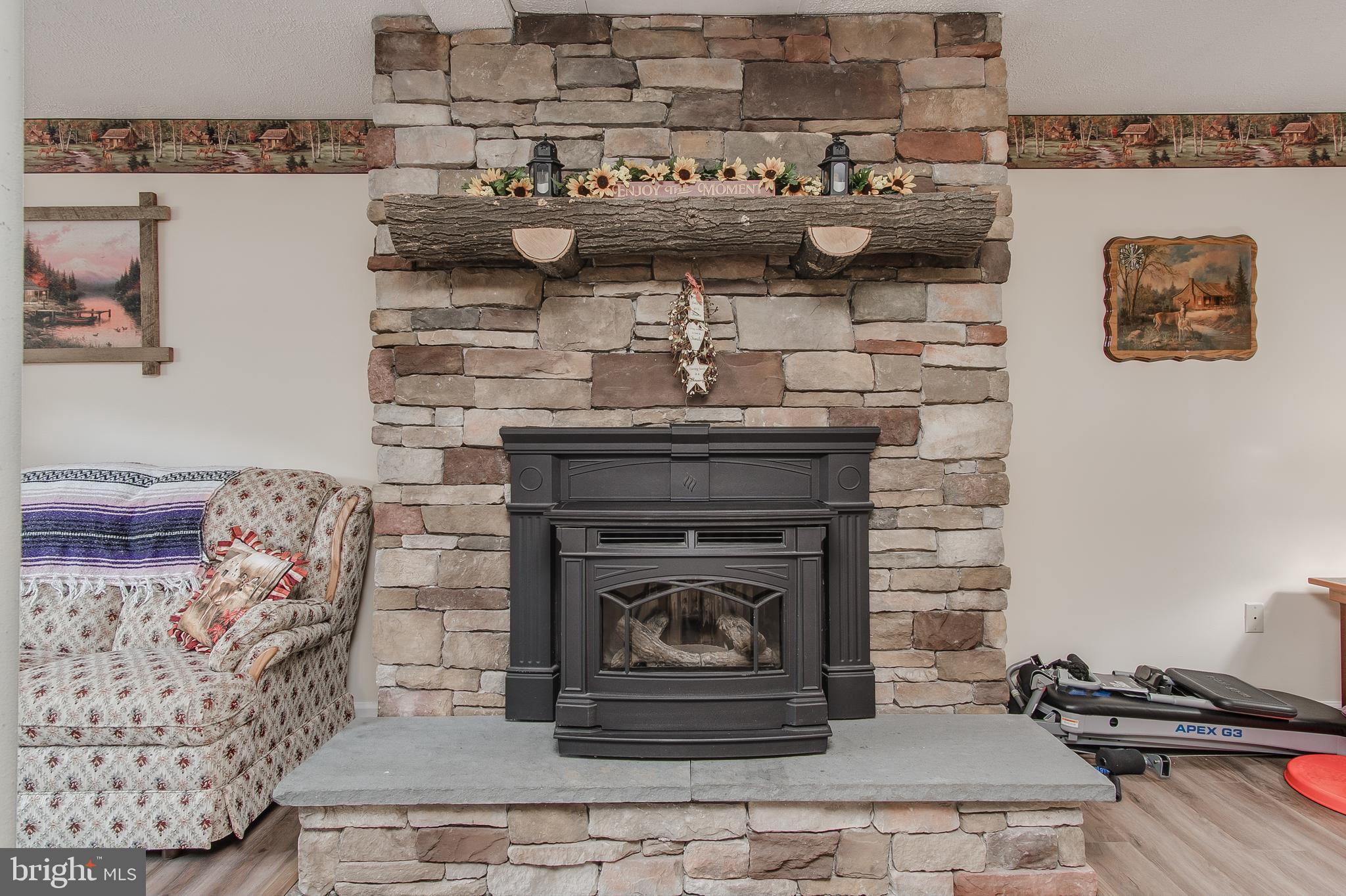 7719 Fairplay Road Boonsboro, MD 21713 - Photo 30 of 46 Rec Room Pellet Stove