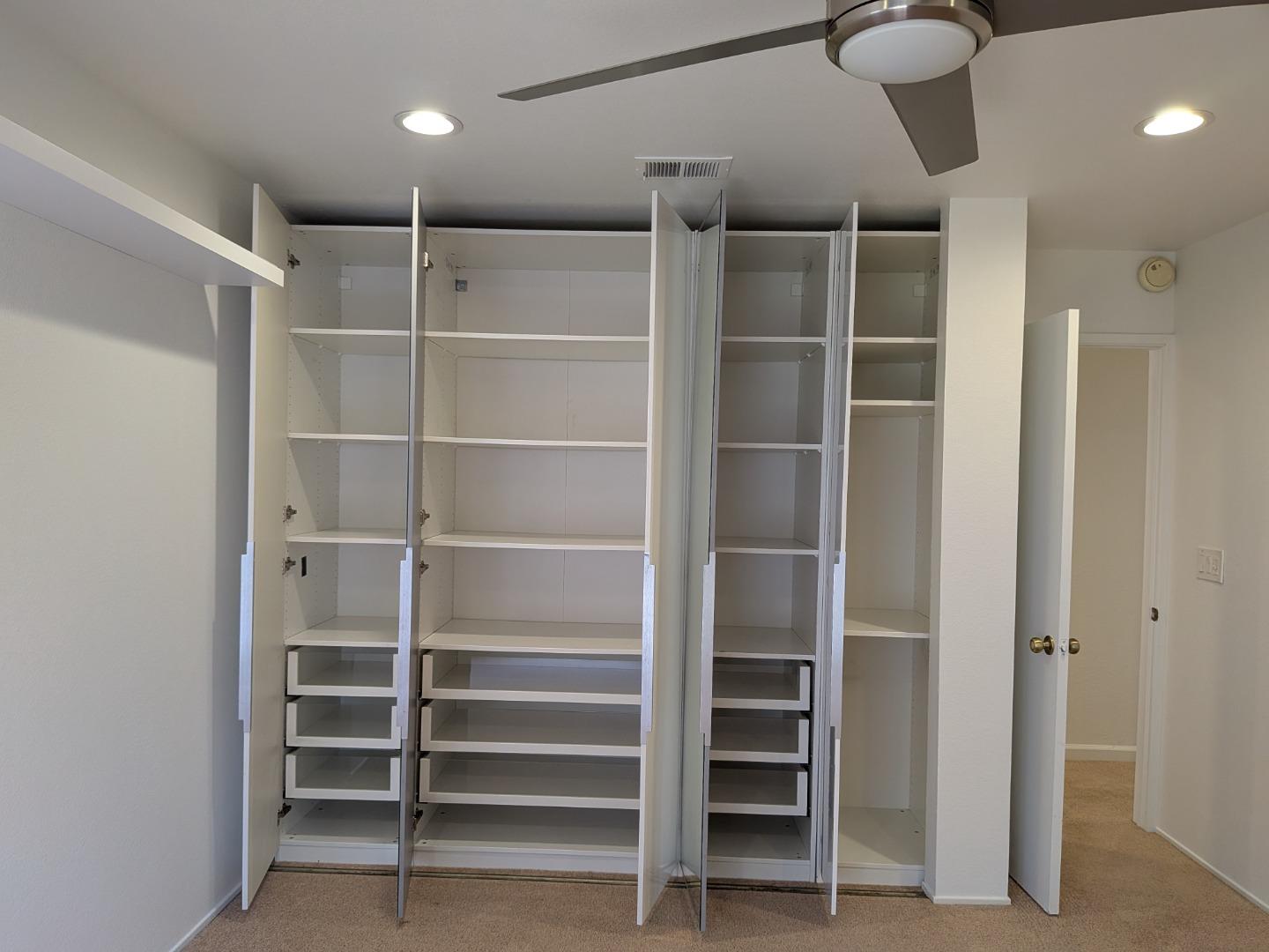 217 Ada Avenue, Unit 45 Mountain View, CA 94043 - Photo 5 of 43 a view of an empty walk in closet
