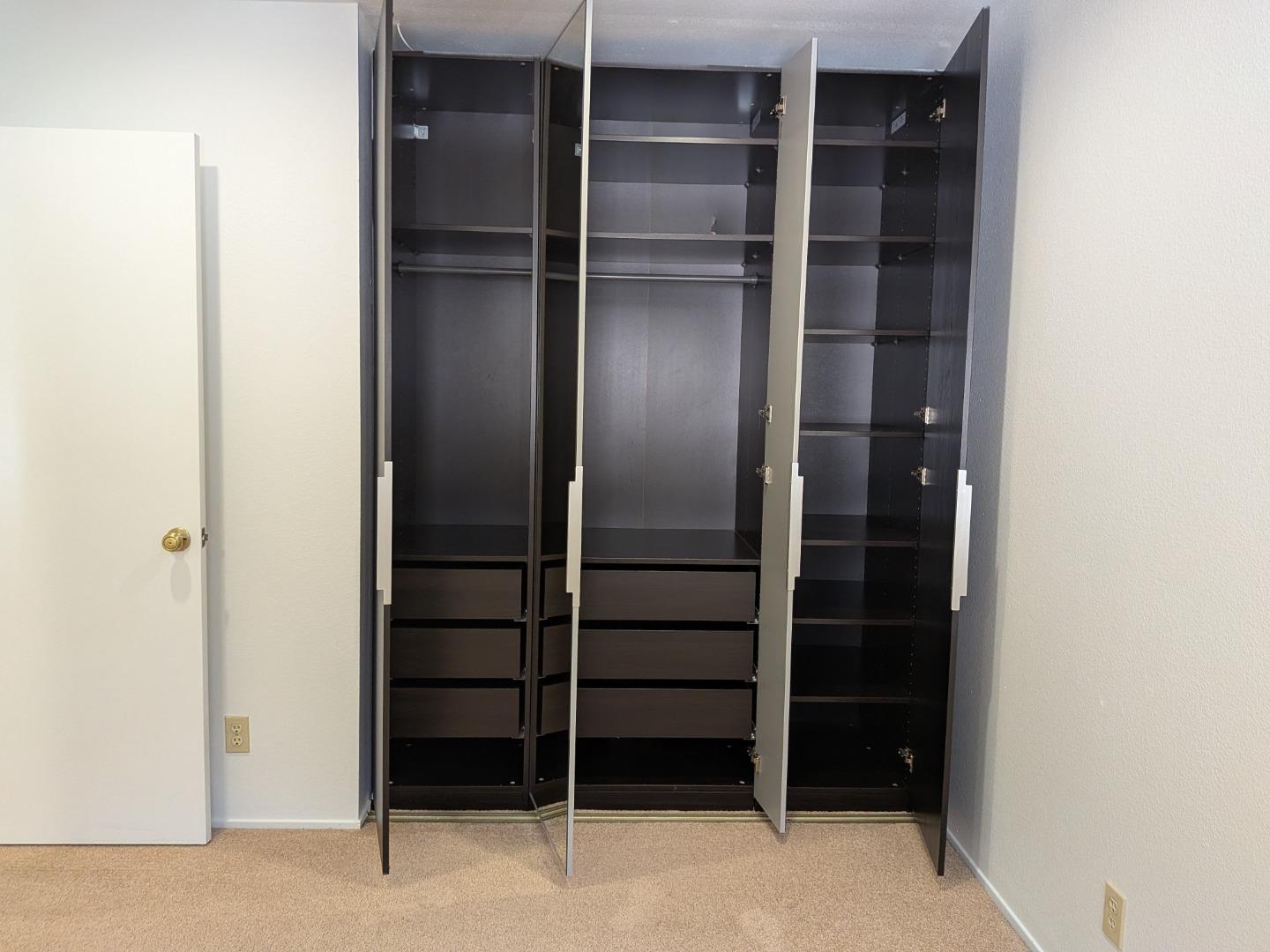 217 Ada Avenue, Unit 45 Mountain View, CA 94043 - Photo 8 of 43 a view of walk in closet with empty racks