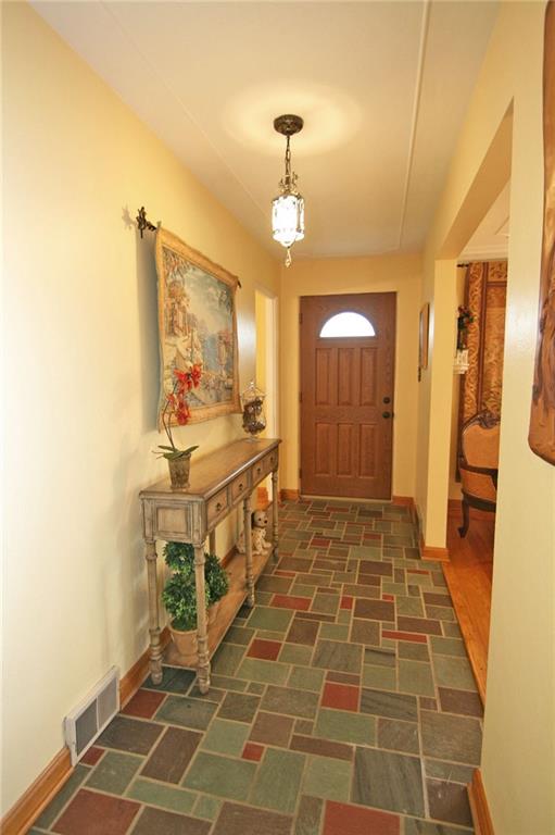 105 Center Church Road Canonsburg, PA 15317 - Photo 3 of 25 Entry hall with multi-colored slate flooring sets the tone...