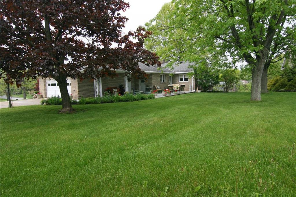 105 Center Church Road Canonsburg, PA 15317 - Photo 25 of 25 Exterior back shows mature trees for shade and large double-wide driveway that accesses the attached garage...