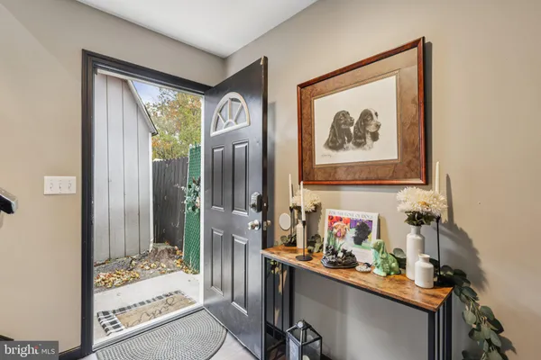 a view of entryway