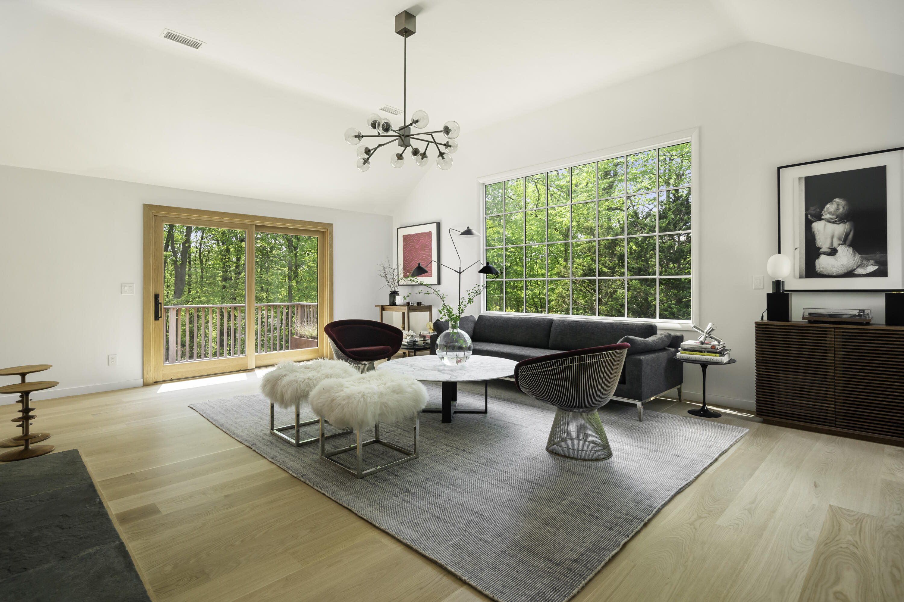 86 Logan Road New Canaan, CT 06840 - Photo 8 of 38 a living room with furniture and a large window