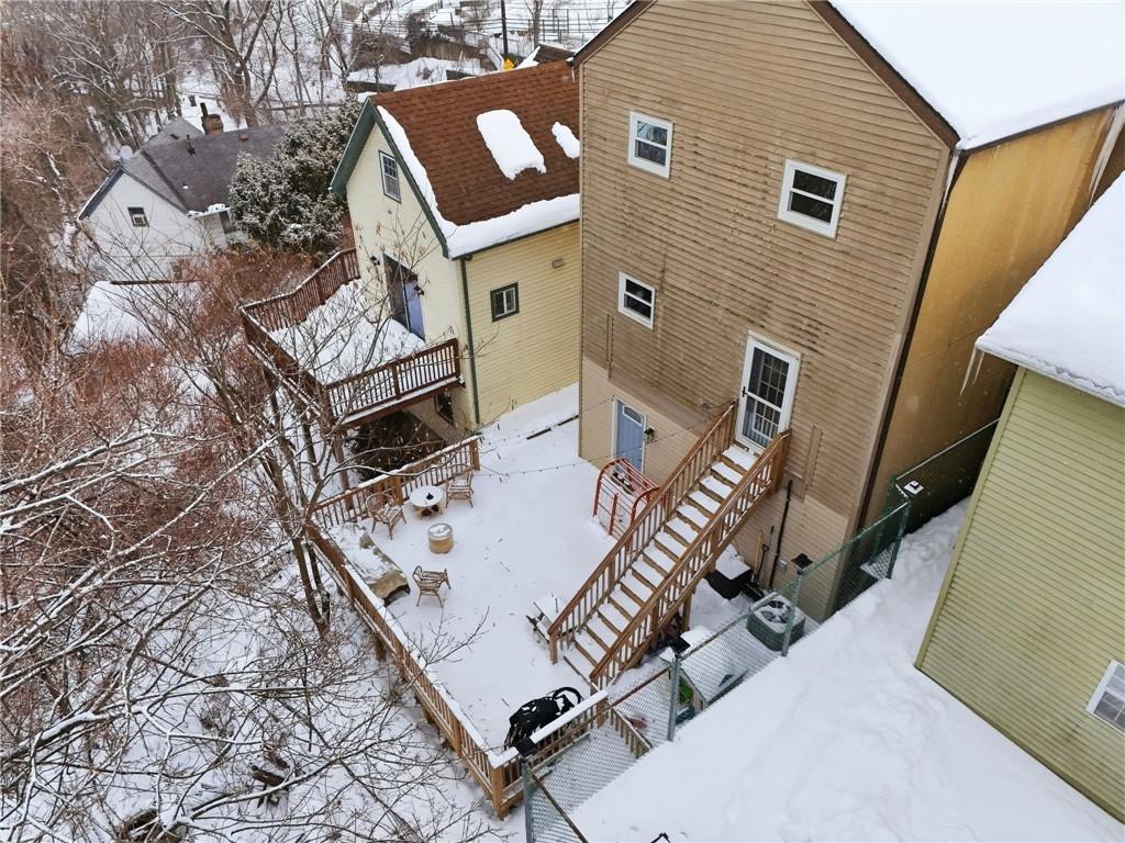 106 Logan Street Pittsburgh, PA 15209 - Photo 31 of 40 a view of a house with roof deck