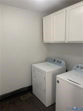 3324 Meadowbridge Road Richmond, VA 23222 - Photo 12 of 38 a utility room with dryer and washer