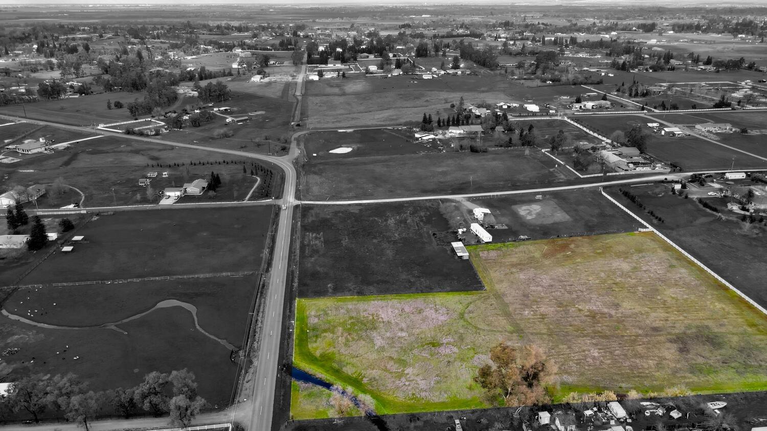 0 Colony Road Wilton, CA 95693 - Photo 19 of 28 an aerial view of residential houses with outdoor space