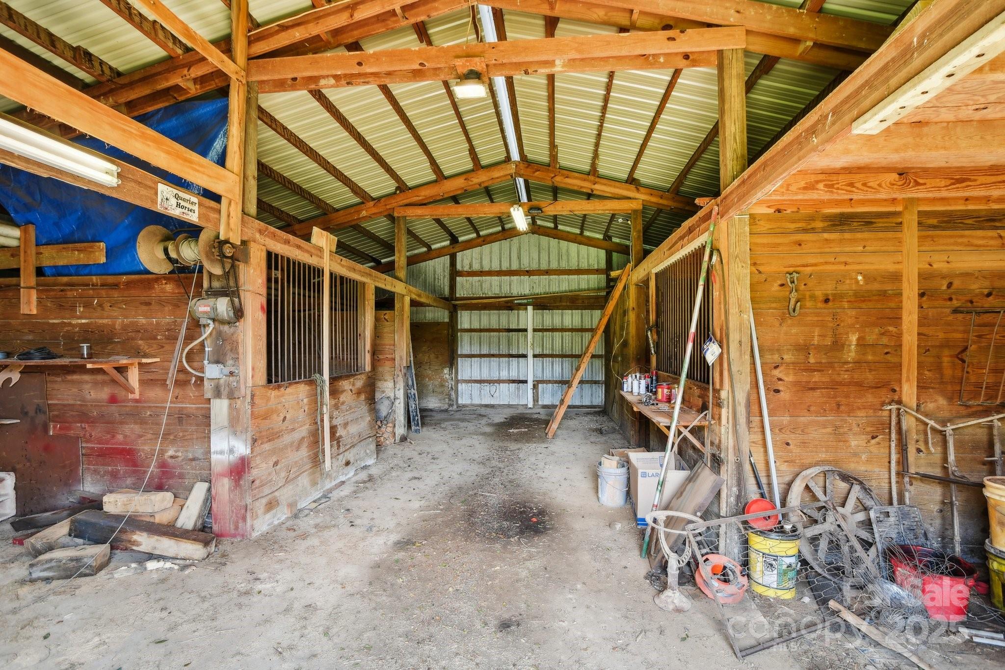 2281 Bearwallow Road Hendersonville, NC 28792 - Photo 33 of 46 a view of under construction room and staircase