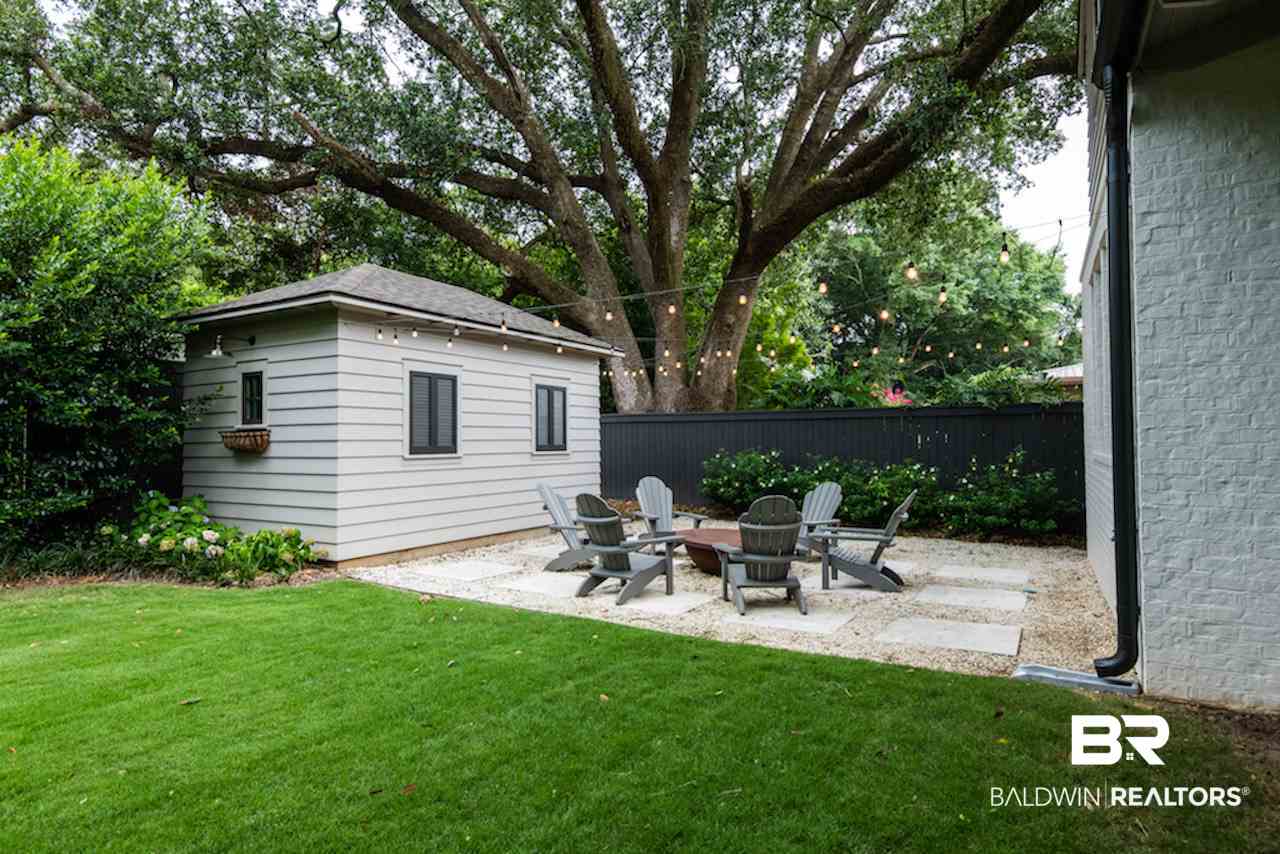 160 Fels Avenue Fairhope, AL 36532 - Photo 45 of 50 Storage building/firepit