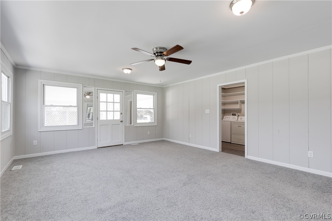14911 Rowlett Road Chesterfield, VA 23838 - Photo 32 of 50 wooden floor in an empty room with a window
