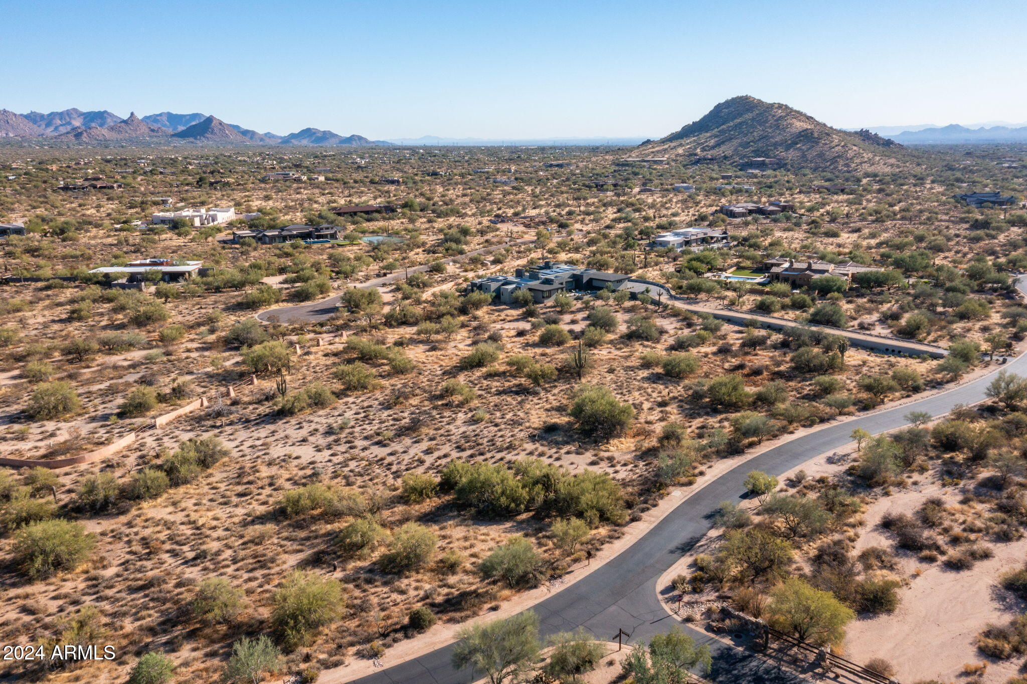 8190 East Ranch Road, Unit 183 Scottsdale, AZ 85266 - Photo 15 of 27 an aerial view of residential houses with city view