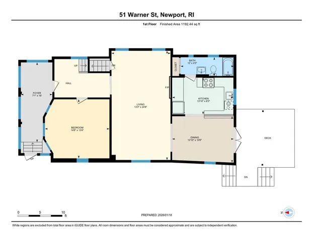 $749,000 | 51 Warner Street, Newport, RI 02840