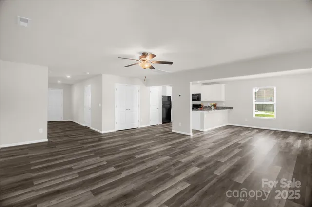 wooden floor in an empty room