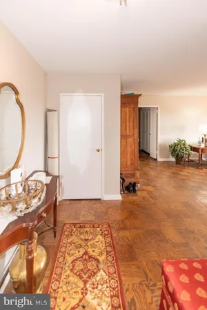 a view of a livingroom with furniture