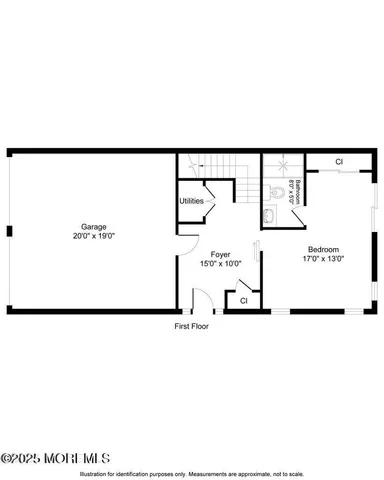 a picture of a room with a white wall and a picture of the wall