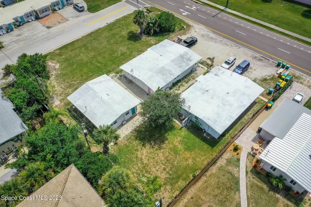 a view of city and ocean