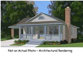 Lot 74 West Raphael Road DeFuniak Springs, FL 32433 - Photo 1 of 2 a front view of a house with a garden