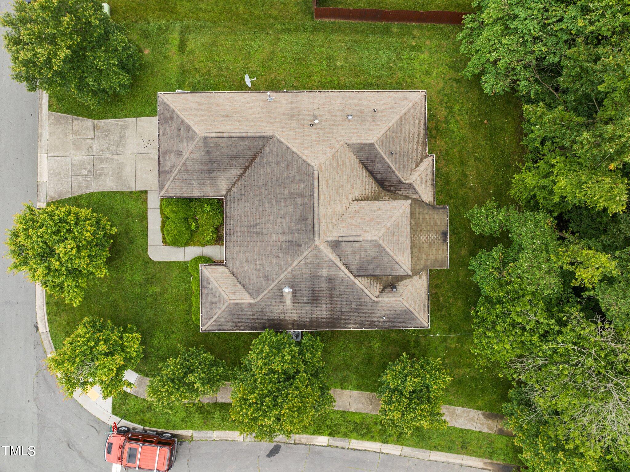 917 Golden Crest Drive Durham, NC 27704 - Photo 22 of 25 Top Aerial