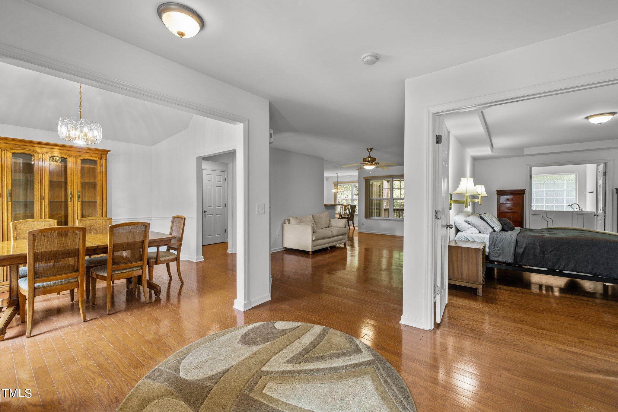 917 Golden Crest Drive Durham, NC 27704 - Photo 4 of 25 Foyer Facing Living