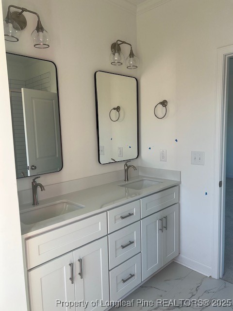 102 Sunny Acres Lane Clinton, NC 28328 - Photo 11 of 17 a bathroom with a granite countertop sink two mirror and window