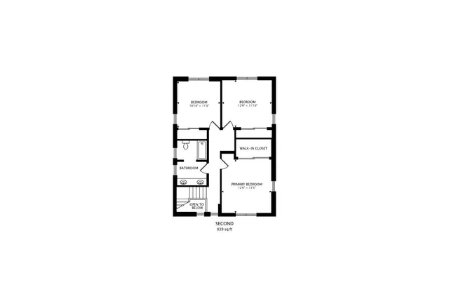 a picture of a floor plan