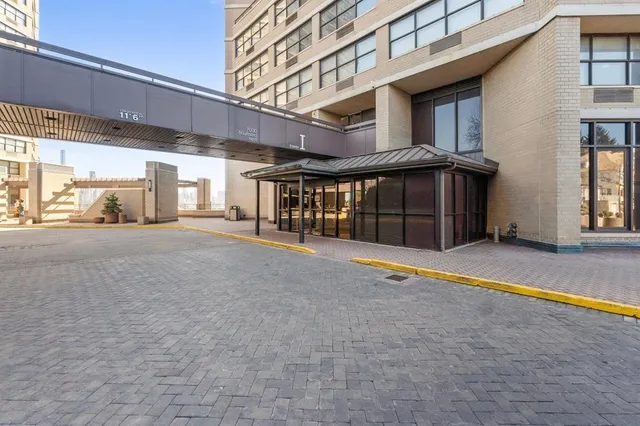 a view of a house with a large windows