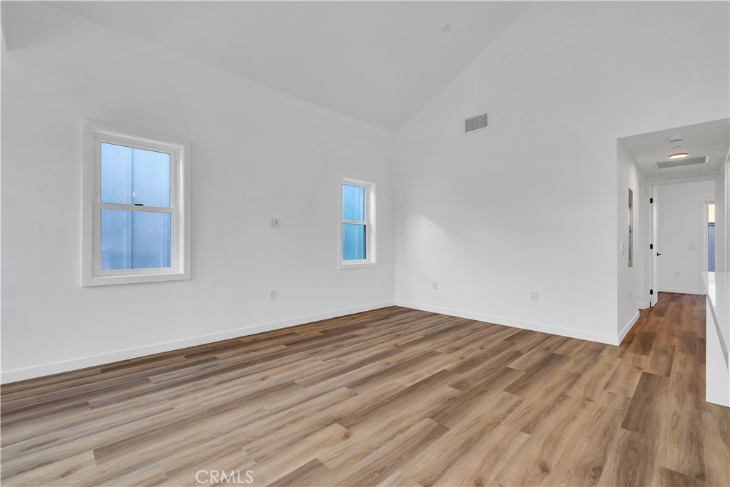 226 B Arena Street, Unit B El Segundo, CA 90245 - Photo 8 of 20 a view of empty room with wooden floor and fan