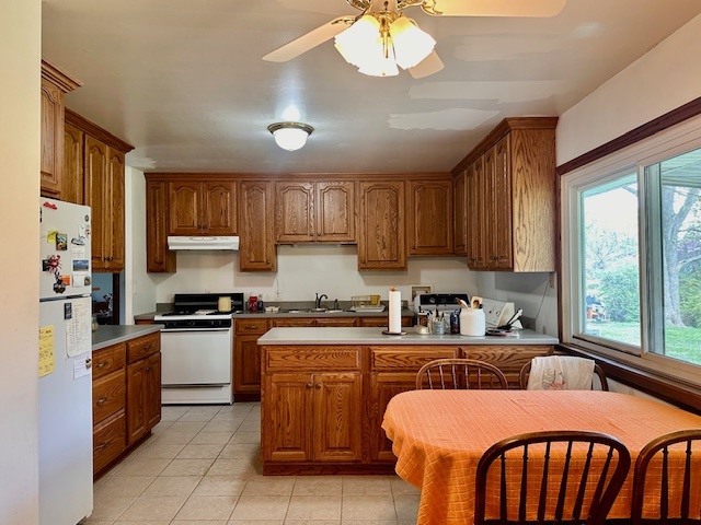 3103 Blair Drive Champaign, IL 61821 - Photo 10 of 20 a kitchen with stainless steel appliances granite countertop a stove a sink a microwave a refrigerator and cabinets