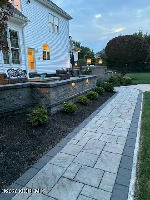 2 Slopebrook Lane Colts Neck, NJ 07722 - Photo 6 of 36 2 Slopebrook paver walk way